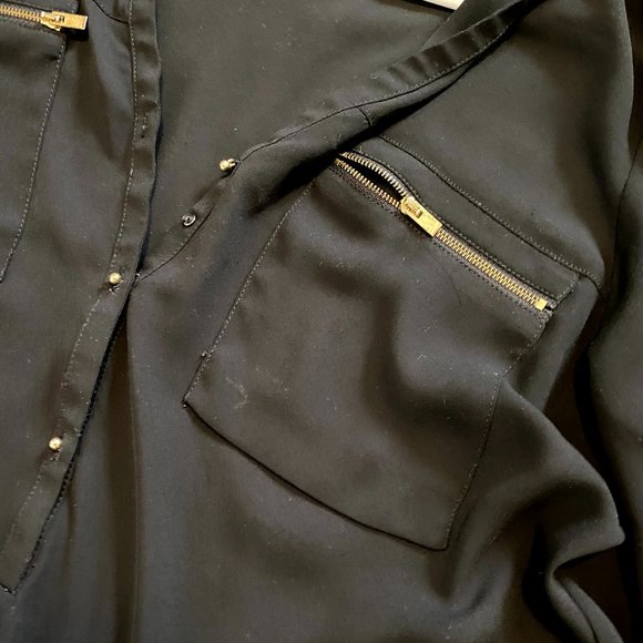 Express Black Dress Top - Picture 2 of 3